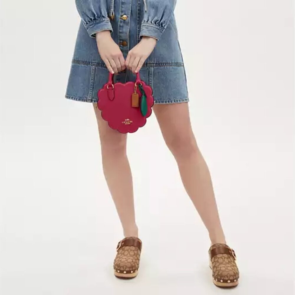 🍒 Coach Raspberry Crossbody - Picture 5 of 7
